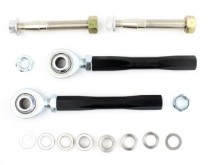 Infiniti G35 Tie Rod Ends - Front - SPL Parts - Adjustable for Bumpsteer - Black - `07-`08 Infiniti G35 Tie Rod Ends - Front - SPL Parts - Adjustable for Bumpsteer - Black - `07-`08